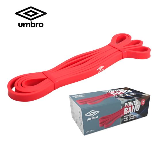 Imagen de Power Band Elástica Umbro 1,3 Cm Rojo