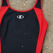 Imagen de Malla Natacion Piscina Lycra Forrada Anti Cloro + Accesorios - Rojo - 10