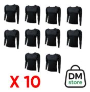 Imagen de Camiseta Térmica Larga Lycra Knex Sport X 10 Unidades