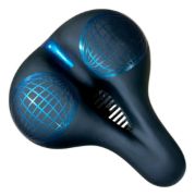 Imagen de Asiento Super Acolchonado Bicicleta + Luz Led  26x21 Cm