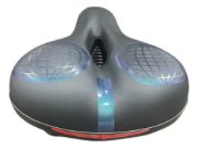 Imagen de Asiento Super Acolchonado Bicicleta + Luz Led Negro 2.6 Cm 2.1 Cm