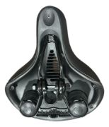 Imagen de Asiento Super Acolchonado Bicicleta + Luz Led  26x21 Cm