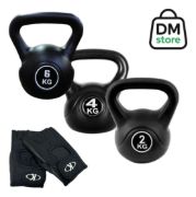 Imagen de Set Pesas Rusas Pvc X4 Knex Sports  Fitness Entrenamiento