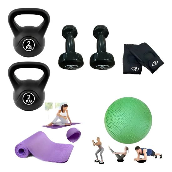 Imagen de Kit Set De Entrenamiento Pilates Fitness Ejercicio N8