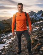 Imagen de Camiseta Térmica Larga Knex Sport Adulto Hombre + Guante - Naranja - XXL