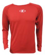 Imagen de Camiseta Térmica Larga Knex Sport Adulto Hombre + Accesorios - Rojo - XL