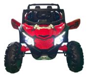 Imagen de Auto Eléctrico Infantil  Buggy 12v 2 Motores Bluetooth Luces Rojo