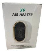 Imagen de Calefactor Estufa Eléctrico De Aire Portátil 1200 W Blanco