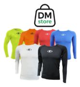 Imagen de Camiseta Térmica Larga Knex Sport Adulto Hombre + Guante - Naranja - XXL