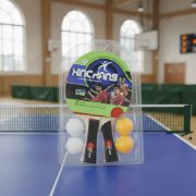 Imagen de Set De Ping Pong Completo 2 Paletas, 4 Pelotas