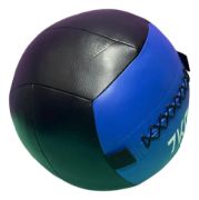 Imagen de Wall Ball Cuero 7 Kg  Pelota Entrenamiento Fitness Crossfit Negro