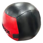 Imagen de Wall Ball Cuero 5 Kg  Pelota Entrenamiento Fitness Crossfit Negro