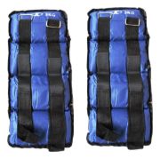 Imagen de Pesas Tobipesas Entrenamiento Piernas Tobillos Par 1 Kg Azul