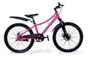 Imagen de Bicicleta Mtb De Dama R24  C/suspensión Y Freno De Disco Rosa 24 "