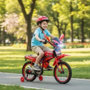 Imagen de Bicicleta Green Motobici 16'' Niños 5 Años 1 Velocidad - Rojo - 16 "