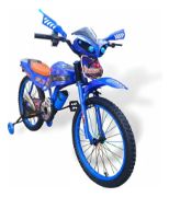 Imagen de Motobici Max Rodado 20 Con Luces Y Música - Azul - 20 "