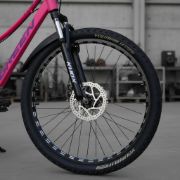 Imagen de Bicicleta Mtb De Dama R24  C/suspensión Y Freno De Disco Rosa 24 "