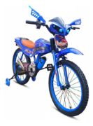 Imagen de Motobici Max Rodado 20 Con Luces Y Música - Azul - 20 "