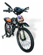 Imagen de Motobici Max Rodado 20 Con Luces Y Música - Negro - 20 "