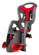 Imagen de Silla Trasera Pepe Clamp Portabebe / Fijación A La Parrilla - Gris y Rojo