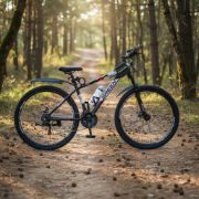 Imagen de Bicicleta Mtb R29 Classic C/ Caramañola, Inflador Y Candado - Negro y blanco - 29 "