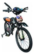 Imagen de Motobici Max Rodado 20 Con Luces Y Música - Negro - 20 "