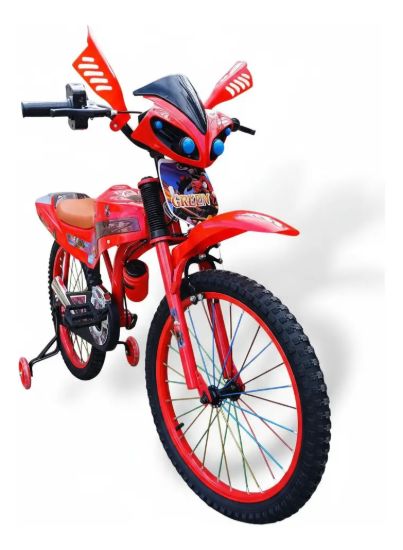 Imagen de Motobici Max Rodado 20 Con Luces Y Música - Rojo - 20 "