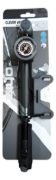 Imagen de Inflador De Mano Mini Aluminio C/ Manómetro 120 Psi Negro