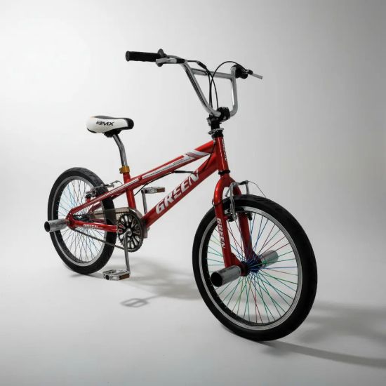 Imagen de Bicicleta Freestyle R20 Con Rayos De Colores Rojo 20 "