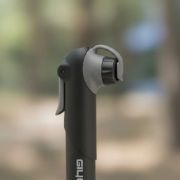 Imagen de Inflador De Mano Pvc Bicicleta Moto  Telescópico 120 Psi Negro