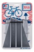 Imagen de Soporte De Bicicletas A La Pared Pvc Super Firme Negro