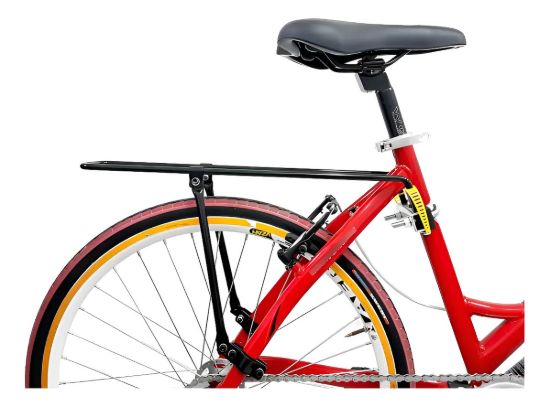 Imagen de Parrilla Bicicleta Maciza Universal Super Resistente Negro