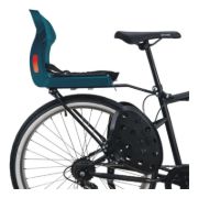 Imagen de Asiento Niño C/respaldo Para Parrilla Trasera Super Cómodo Negro