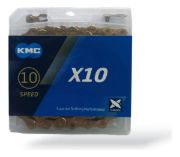 Imagen de Excelente Cadena 10 Velocidades Línea Dorada Kmc Oro