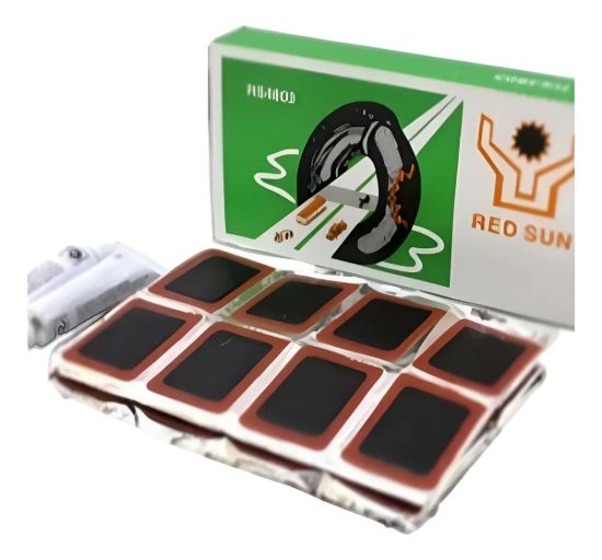 Imagen de Kit Parches Bicicleta Rectangulares Red Sun