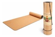 Imagen de Kit Colchoneta Yoga Corcho + Block Yoga Ladrillo Corcho Corcho