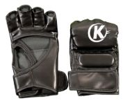 Imagen de Guante Mma Vale Todo + Bucal Pro M Negro/blanco