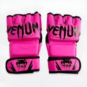 Imagen de Guante Mma Vale Todo + Bucal Pro M Rosa/rojo
