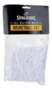 Imagen de Red De Basketball Spalding All Weather Blanco Grande Tamaño Grande
