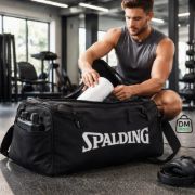 Imagen de Bolso Entrenamiento Spalding Logo 2.0 50 Litros Negro