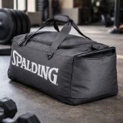 Imagen de Bolso Entrenamiento Spalding Logo 2.0 50 Litros Negro Lisa
