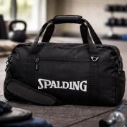 Imagen de Bolso De Entrenamiento Spalding Logo 2.0 30 Litros Negro