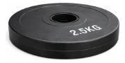 Imagen de Bumper Plate 2.5 Kg Disco Olímpico Musculación Gym Negro