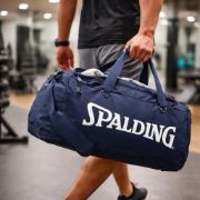 Imagen de Bolso Entrenamiento Spalding Logo 2.0 50 Litros Navy
