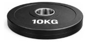 Imagen de Bumper Plate 10 Kg Disco Olímpico Musculación Gym Negro
