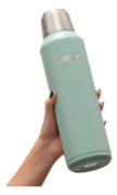 Imagen de Termo Bremen Capacidad 1l Tapa Magnetica Acero Inoxidable Verde
