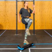 Imagen de Step 2 Escalones Altura Regulable Fitness Aerobic Negro