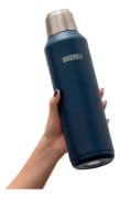Imagen de Termo Bremen Capacidad 1l Tapa Magnetica Acero Inoxidable Azul