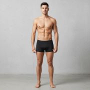 Imagen de Short Boxer De Natacion Piscina Para Hombre Malla Corto Negro