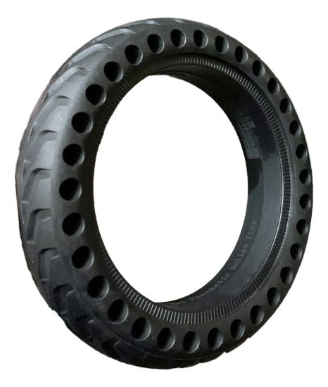 Imagen de Neumático De Monopatín Eléctrico Macizo Agujeros 10 Pulgadas